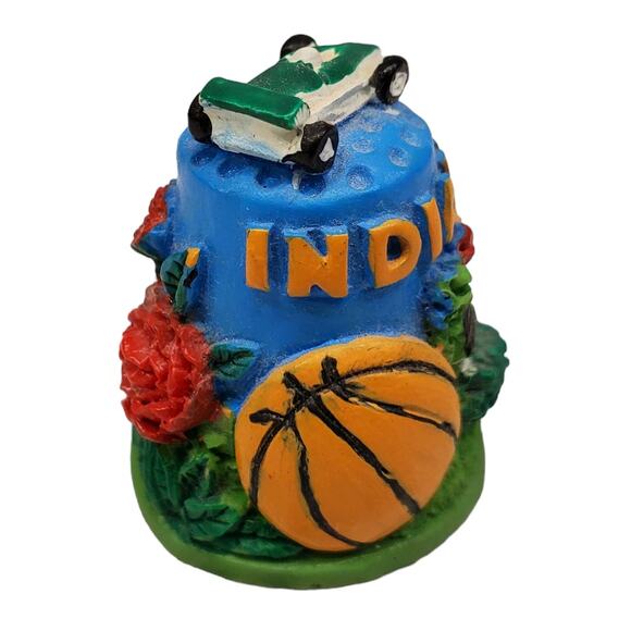 Handmade Indiana Sewing Thimble 2002 Signed - Picture 4 of 10